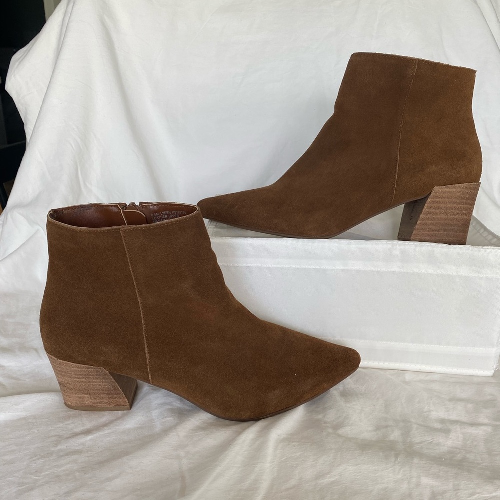 Kensie Leather Boots size 8.5M